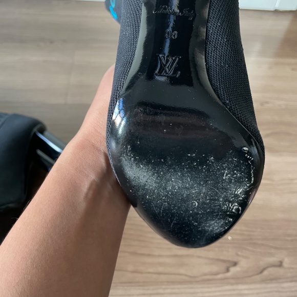 Authentic Louis Vuitton Silhouette Monogram Booties - Picture 5 of 5